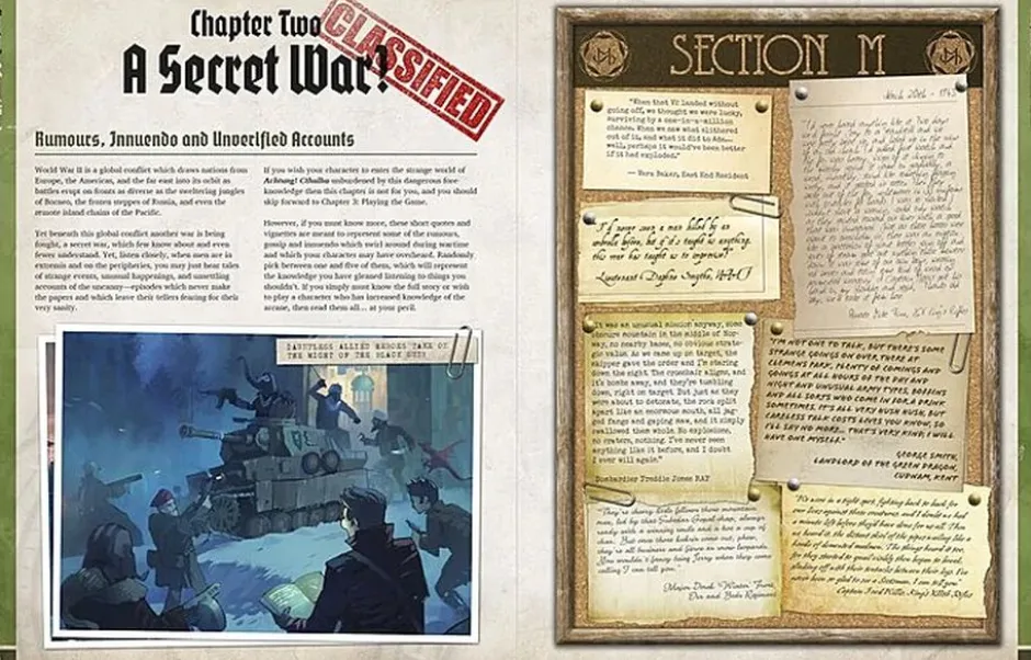 Achtung Cthulhu 2d20: Player's Guide VO