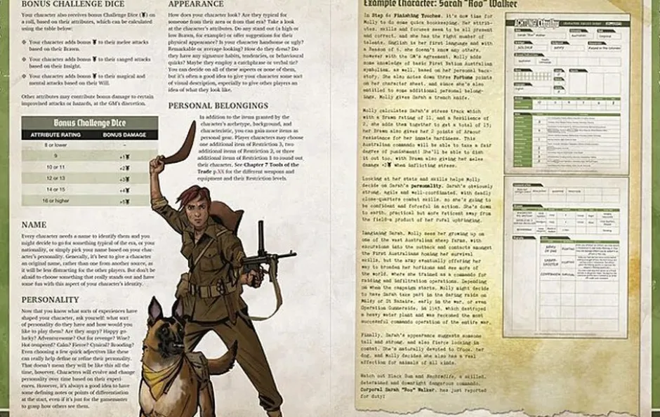 Achtung Cthulhu 2d20: Player's Guide VO
