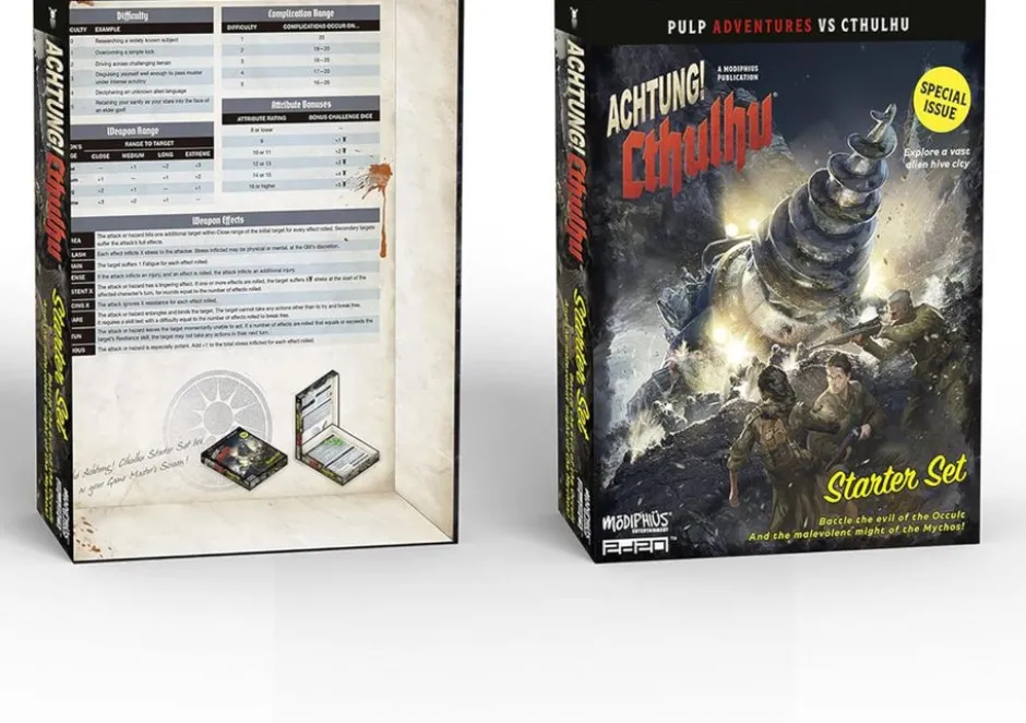 Achtung! Cthulhu VF - Boite de démarrage