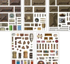 Add-On Scenery for RPG Battle Mats: Town Trimmings