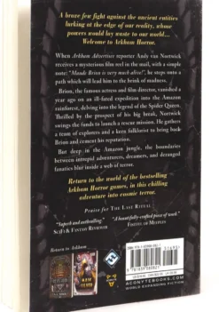 Arkham Horror: Cult of the Spider Queen (roman) VO