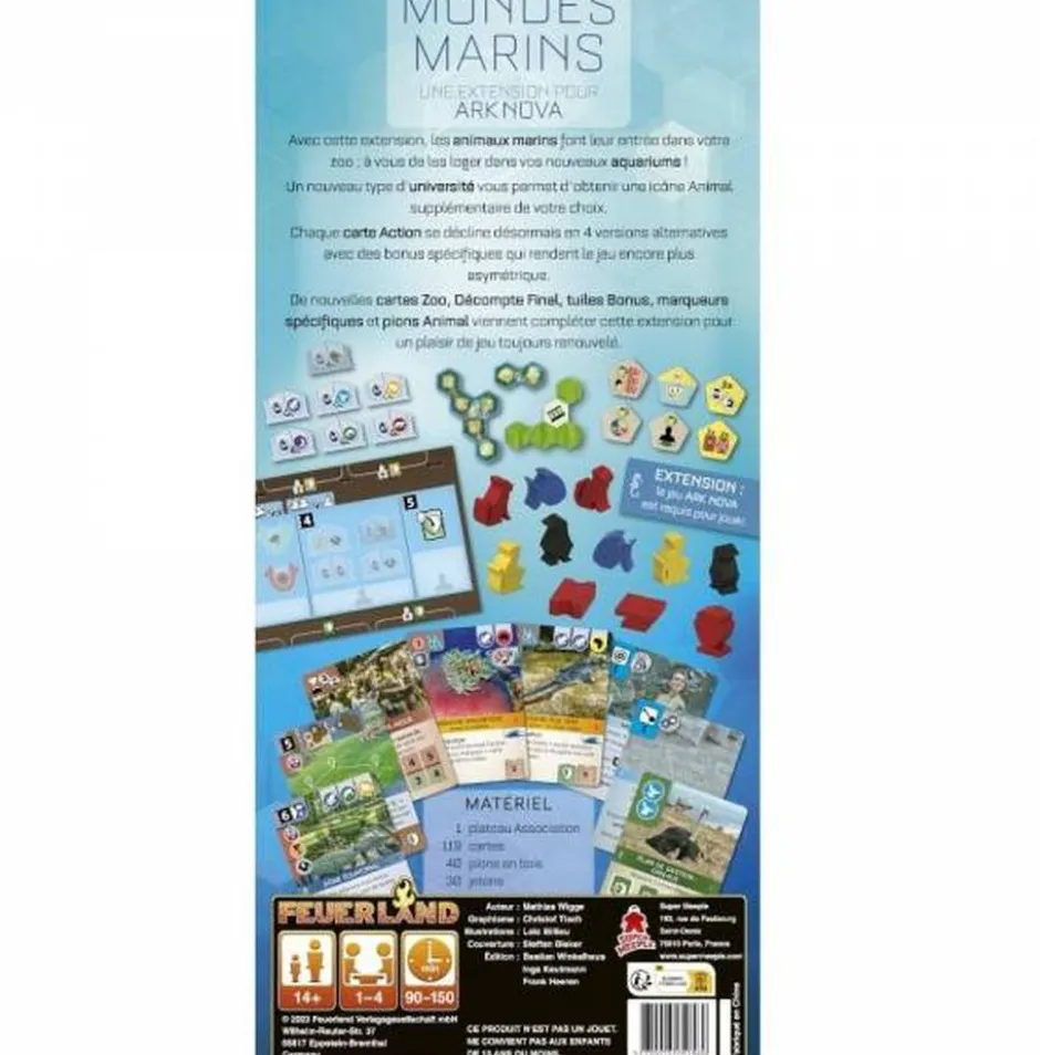 Ark Nova : Mondes Marins (Ext)