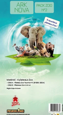 Ark Nova : Pack Plateau Zoo Recto/Verso 2 (Ext)