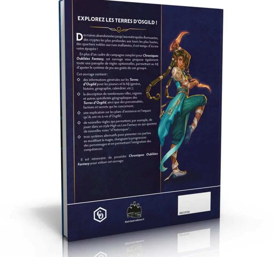 Atlas d'Osgild et Règles Optionnelles - Chroniques Oubliées 2ème Edition