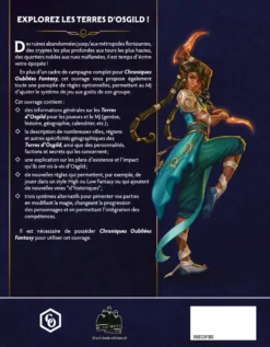 Atlas d'Osgild et règles optionnelles (couverture alternative) - Chroniques Oubliées 2ème Edition