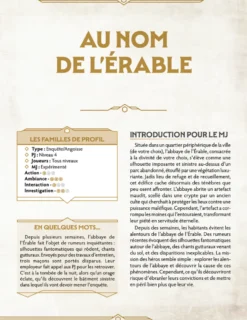 Au nom de l'érable - Chroniques Oubliées 2ème Edition