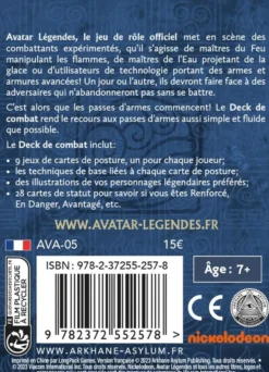 Avatar Légendes : Set de dés
