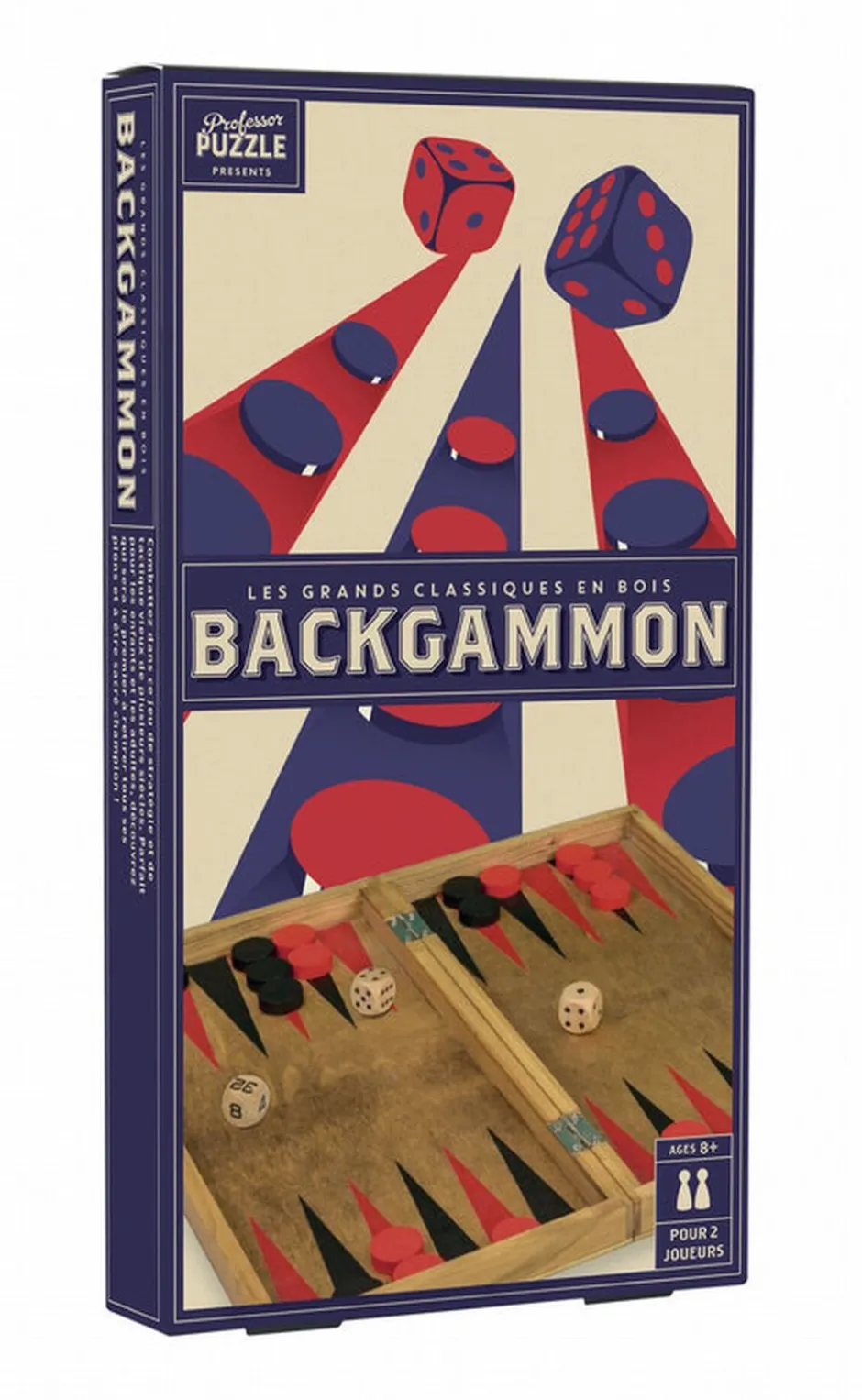 Backgammon bois vintage