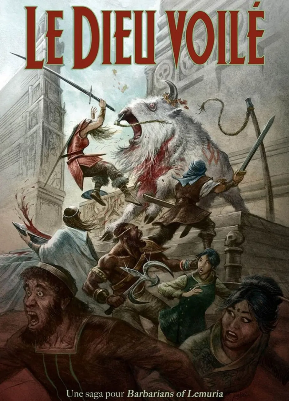 Barbarians of Lemuria - Chroniques Lémuriennes 2 : Le Dieu Voilé