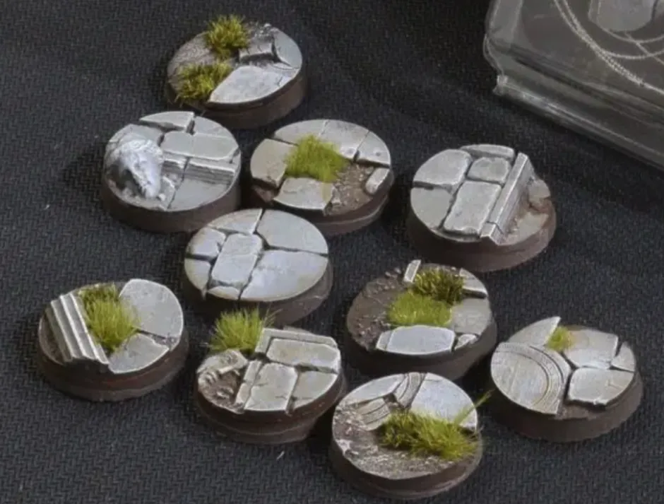 Bases pour figurines : Temple 25mm