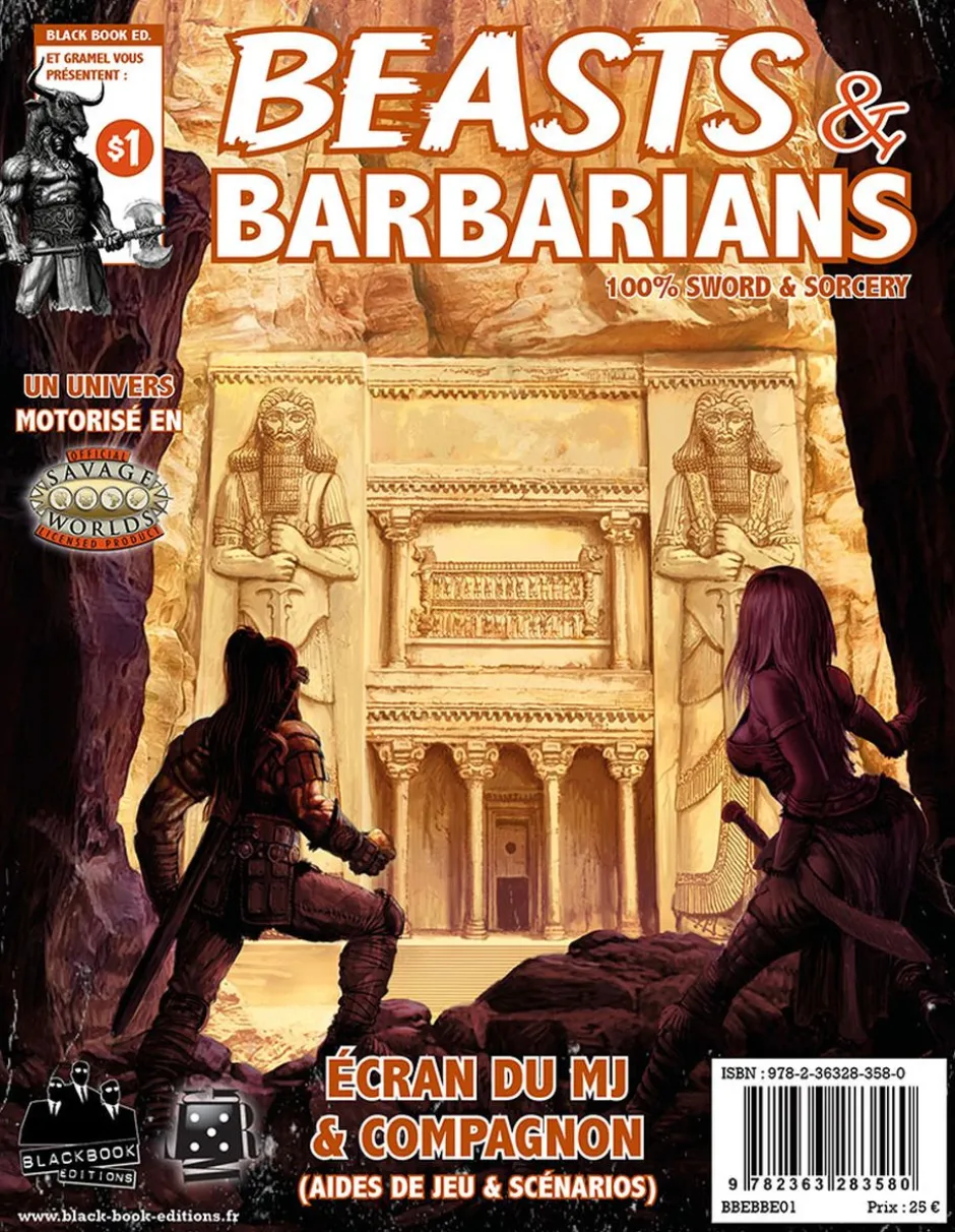 Beasts & Barbarians - Ecran du MJ & Compagnon