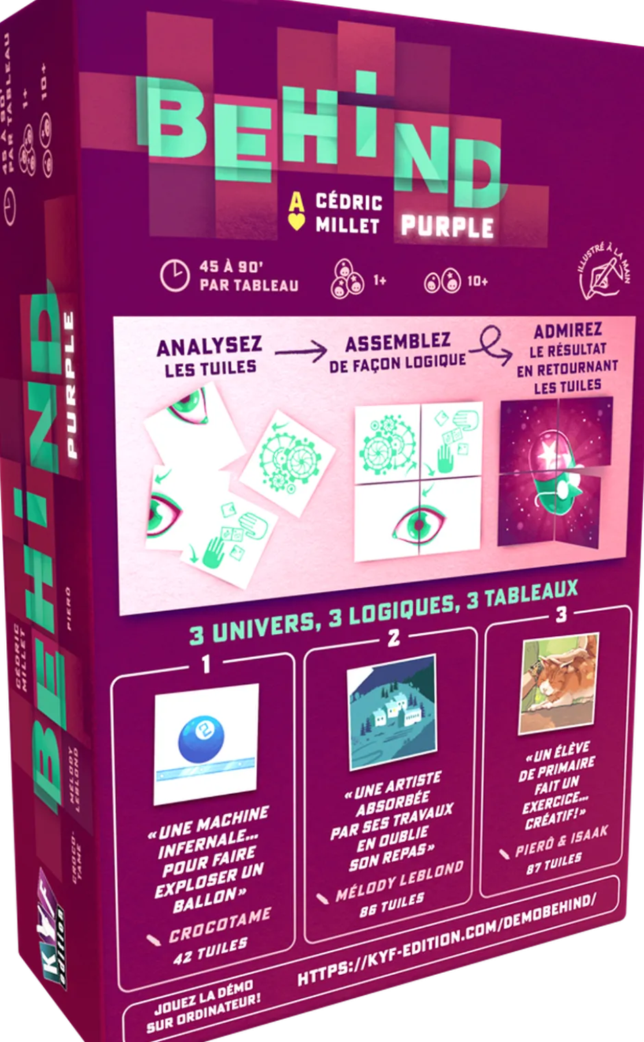 Behind : Purple