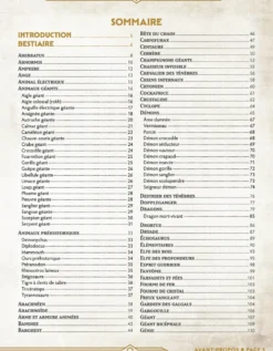 Bestiaire - Chroniques Oubliées 2ème Edition