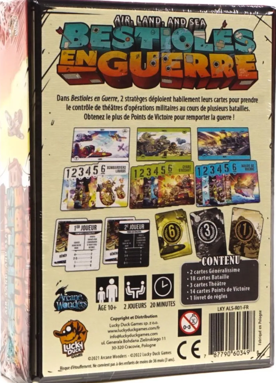 Bestioles en Guerre - air, land, and sea