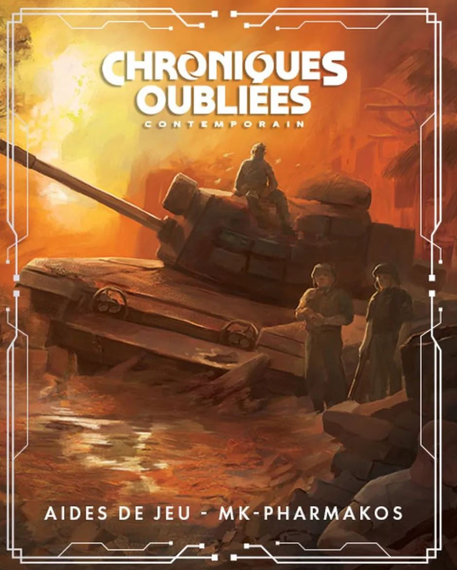 Bloc d'aides de jeu MK-Pharmakos - Chroniques Oubliées Contemporain 2ème édition