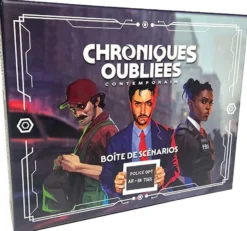 Boite de rangement des scénarios - Chroniques Oubliées Contemporain 2ème édition