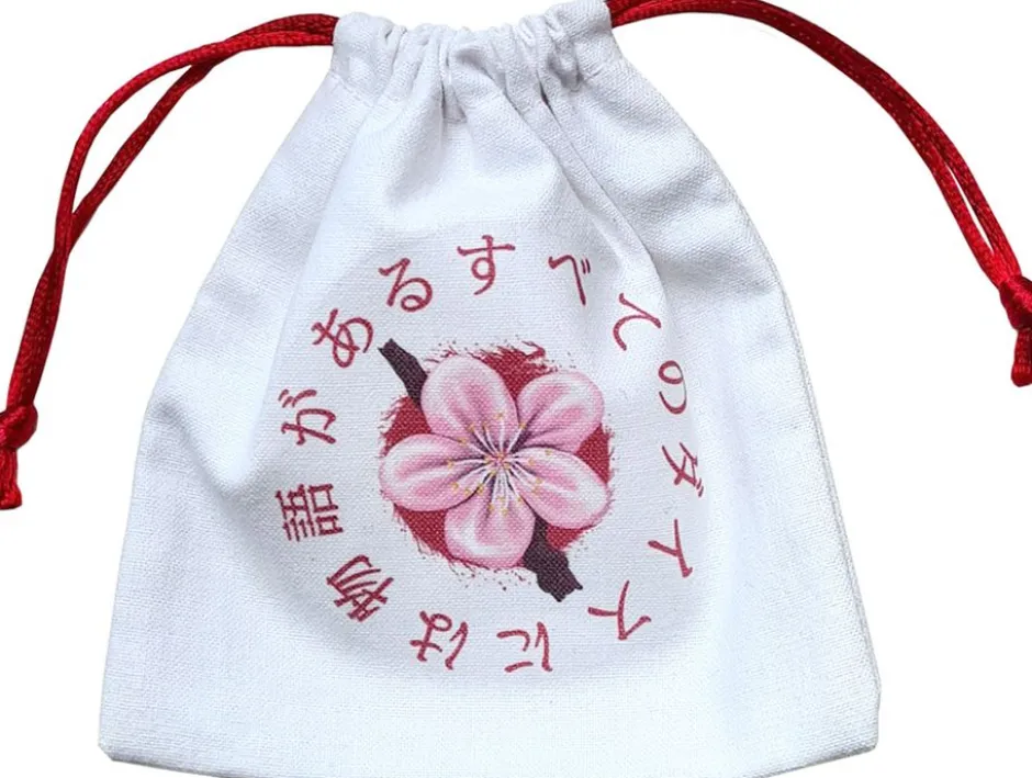 Bourse à dés : Japanese Breath of Spring Dice Bag