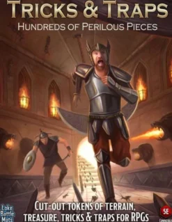 Box of Tricks & Traps cut out Tokens