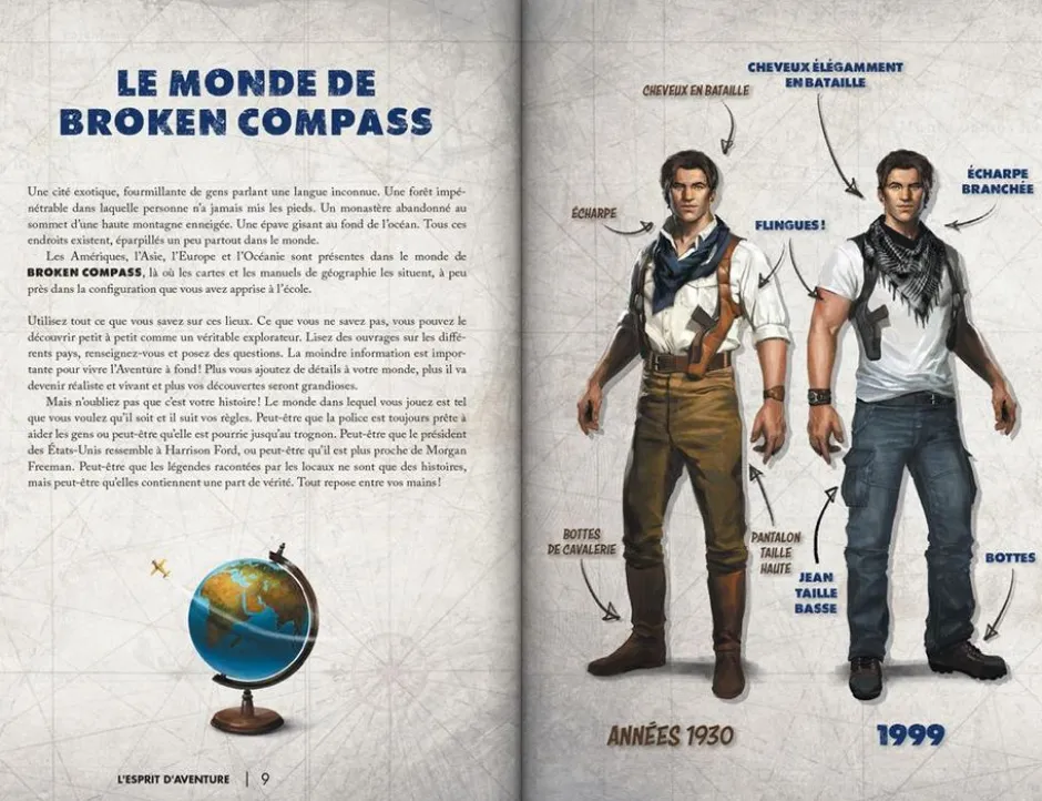 Broken Compass : Journal d'Aventure