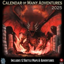 Calendar of Many Adventures 2025