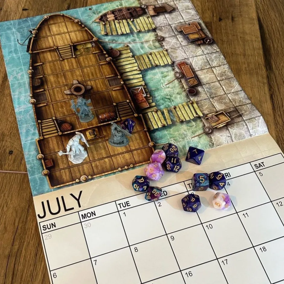 Calendar of Many Adventures 2025
