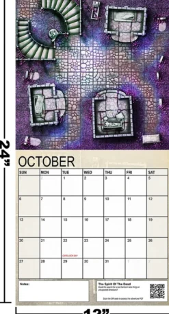 Calendar of Many Adventures 2024