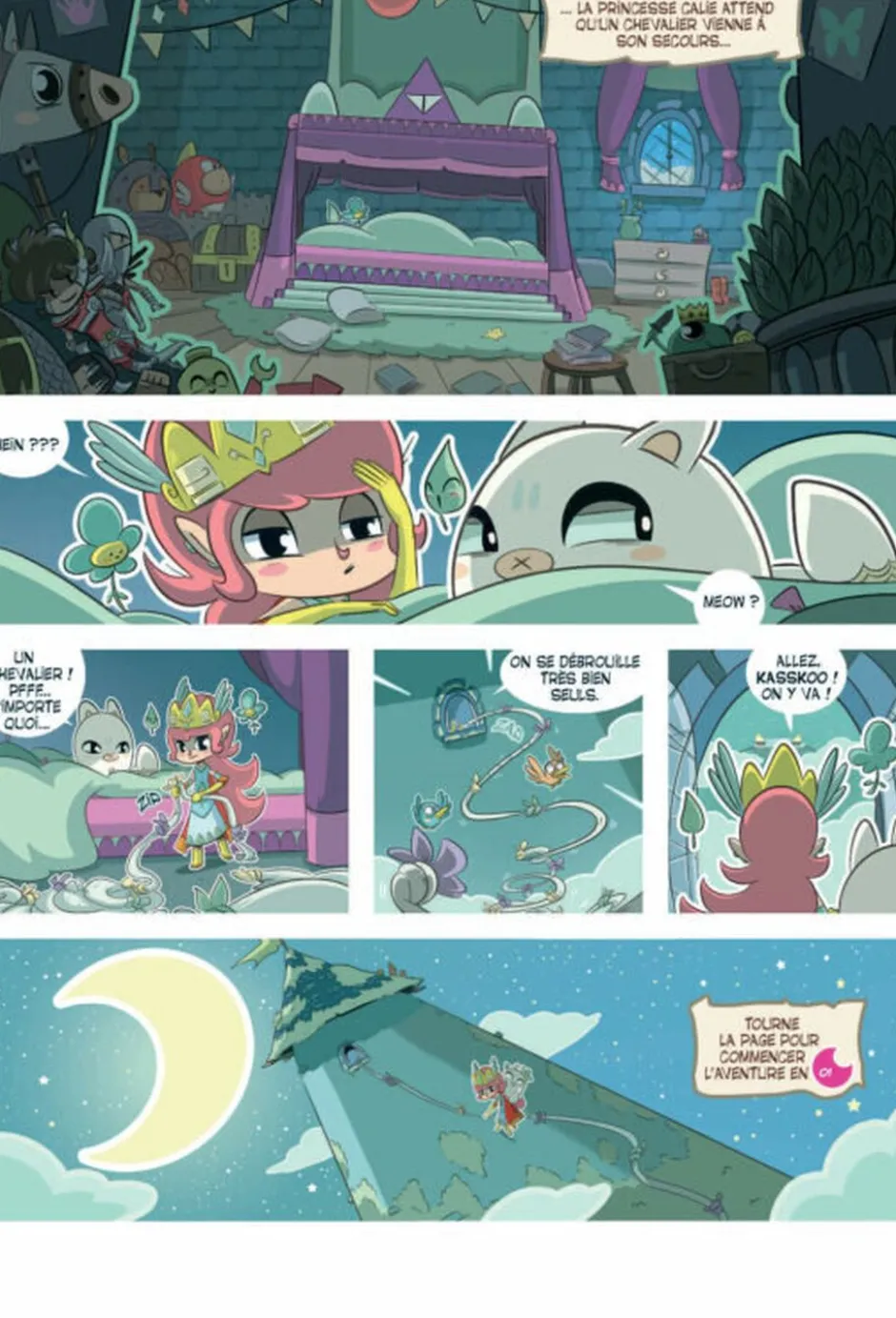 Calie et Kasskoo - Mission Evasion - La BD dont tu es le petit héros