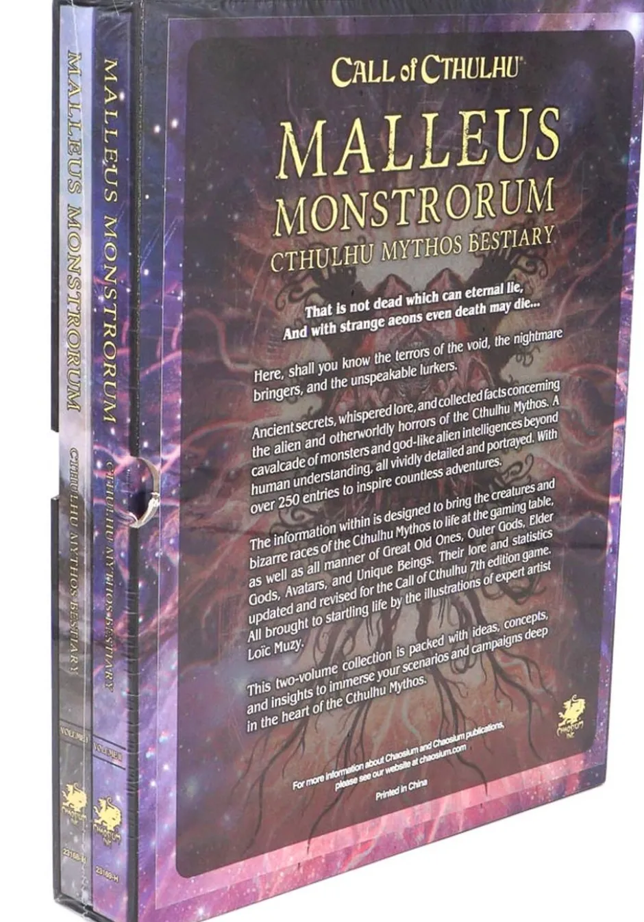 Call of Cthulhu 7E: Malleus Monstrorum Slipcase Set VO