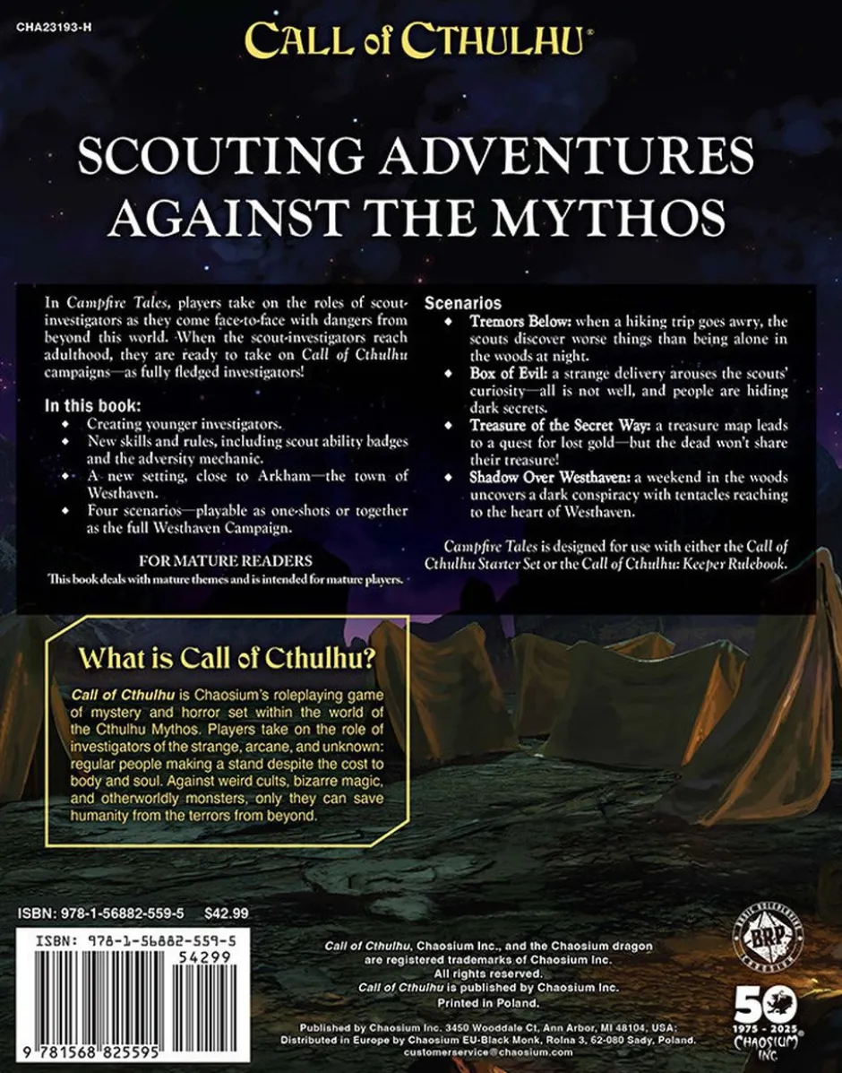 Call of Cthulhu 7th Ed - Campfire Tales