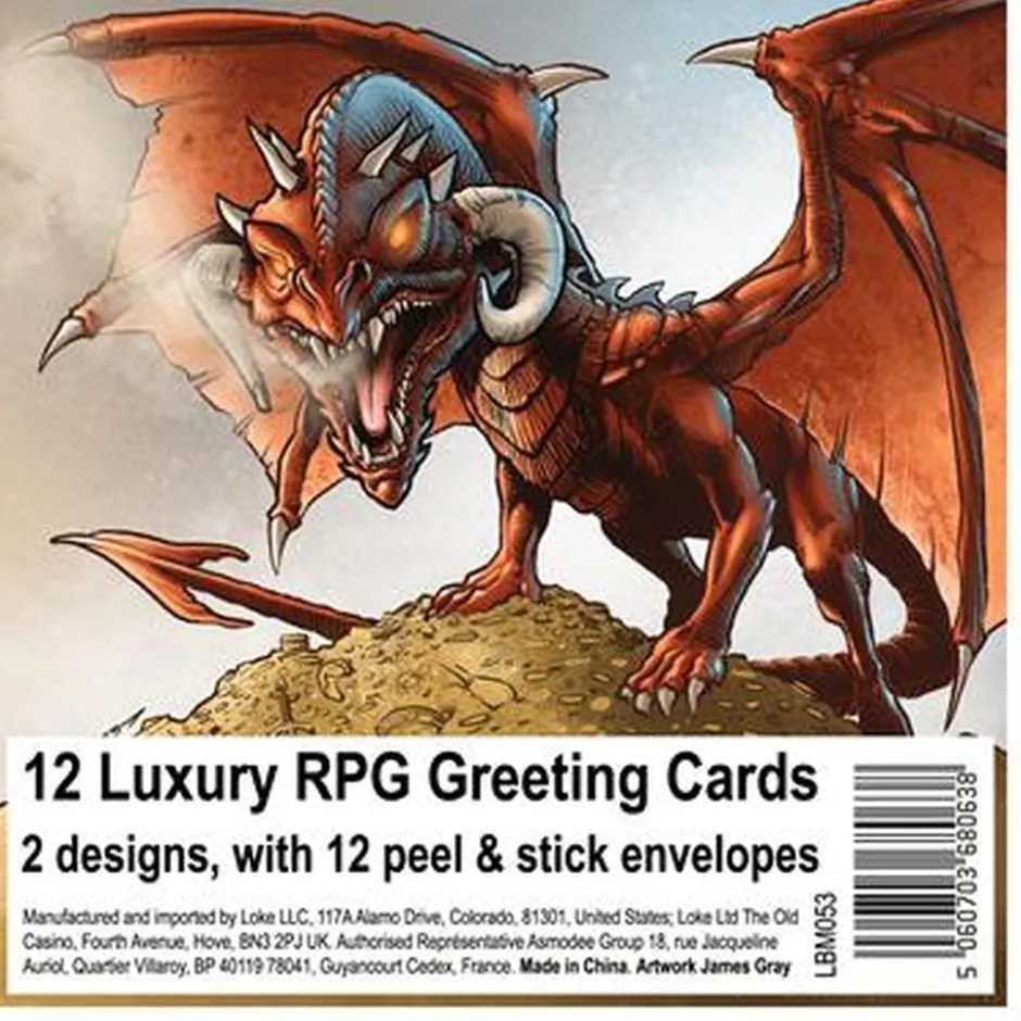 Cartes de Voeux RPG Greeting Cards
