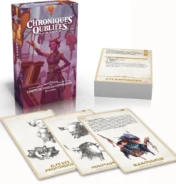 Cartes de voies du compagnon - Chroniques Oubliées 2ème Edition