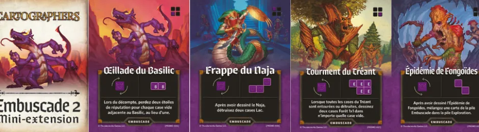 Cartographers: Embuscade 2 (Mini-Extension)