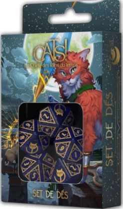 Cats! La Mascarade - La Quête des félins du temps - Set de dés