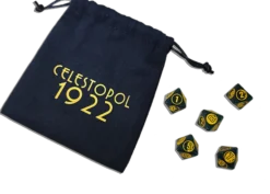Celestopol 1922 - Set de 5 dés de la Lune