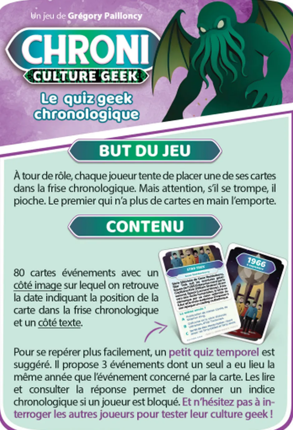 Chroni - Culture Geek