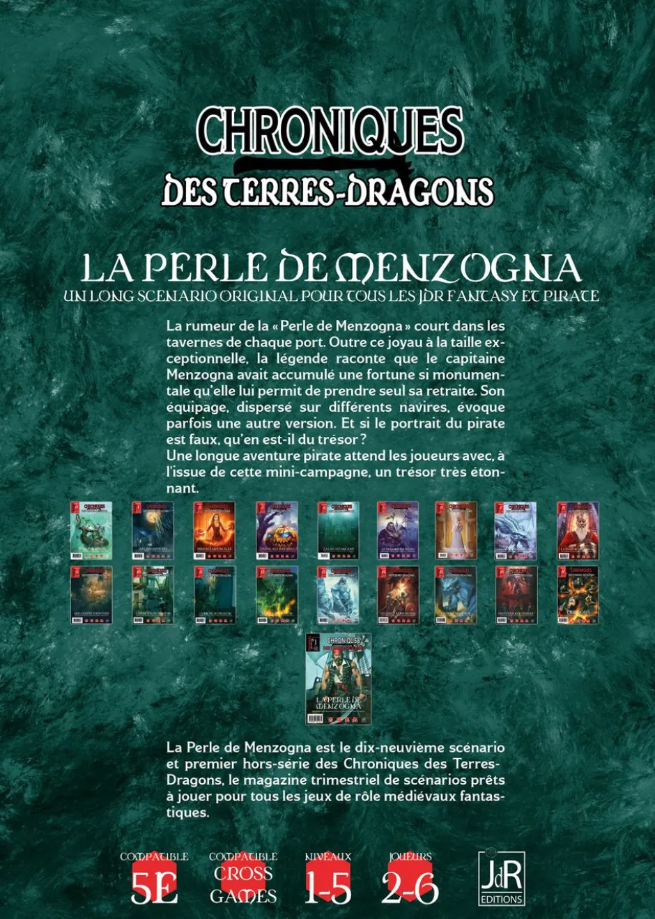 Chroniques des Terres-Dragons HS 1 : La perle de Menzogna