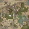 Chroniques Oubliées - Anathazerin : Carte-poster des Terres d'Osgild (version MJ)