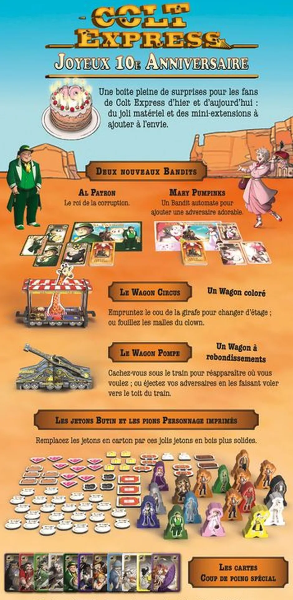 Colt Express : Joyeux 10e Anniversaire (Ext)