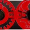 Compteur Kraken Wargames Point Counter 100 Red