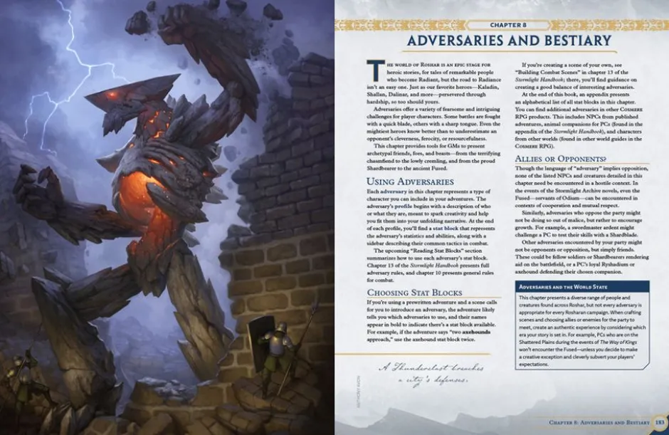 Cosmere RPG - Stormlight World Guide VO