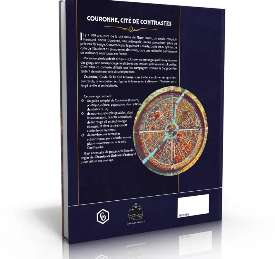 Couronne, guide de la cité franche - Chroniques Oubliées 2ème Edition