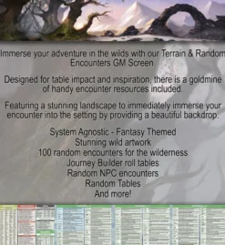 Écran du MJ : Terrains & Random Encounters (Vo)