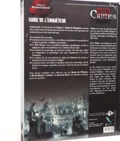 Crimes : Le Guide de l'enquêteur