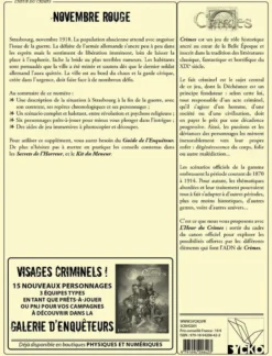 Crimes : L'heur du Crimes - Novembre Rouge
