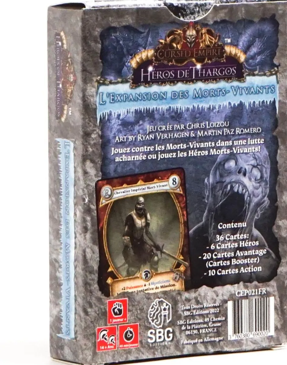 Cursed Empire - Héros de Thargos : Morts-Vivants (Ext)