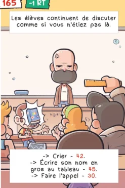 Dans la Tête de Monsieur le Prof : La BD dont vous êtes le héros
