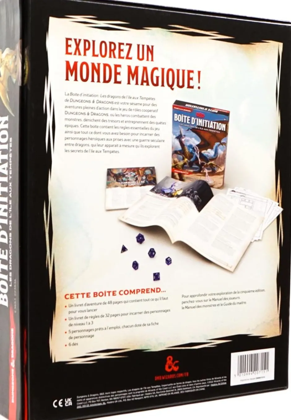 D&D 5E : Boîte d'initiation - Les Dragons de l’ile aux Tempêtes