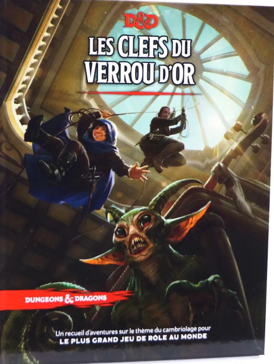 D&D 5E : Les Clefs du Verrou d'or