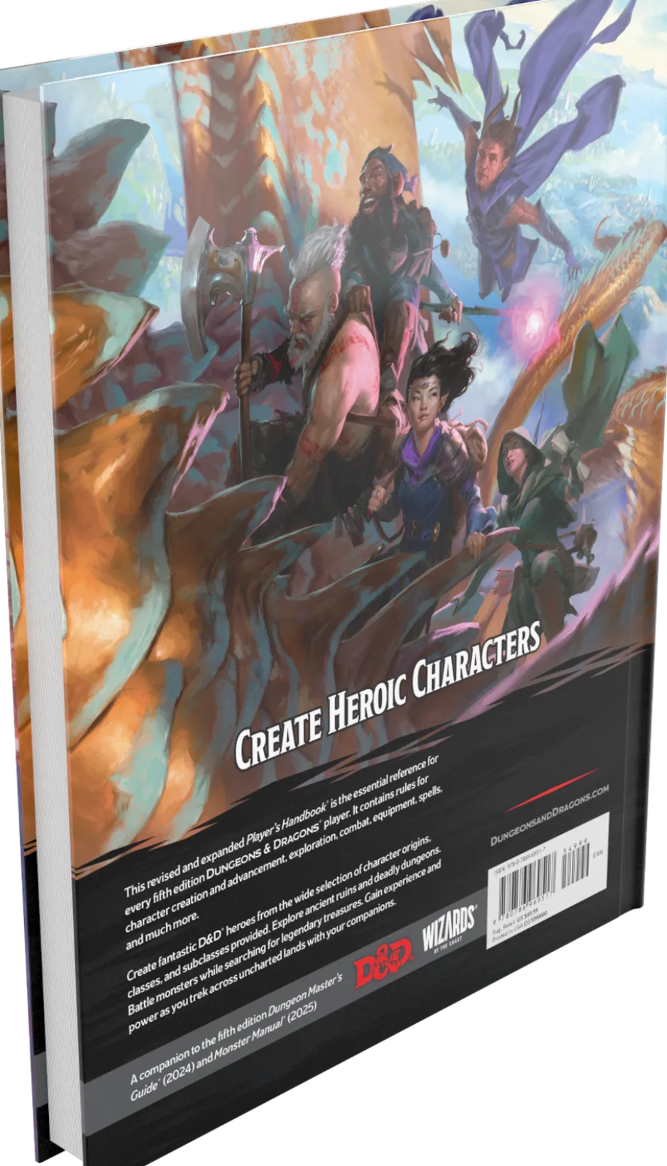 D&D 5E: Player's Handbook 2024 VO