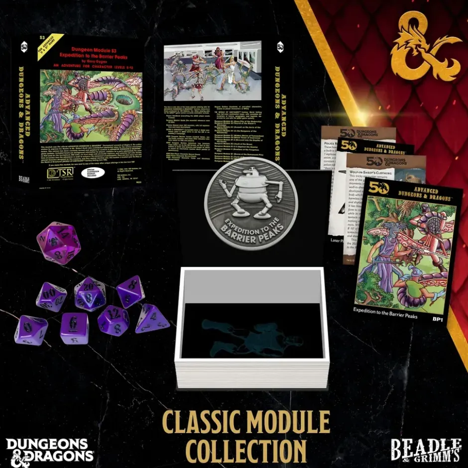 D&D: Expedition to the Barrier Peaks Dice Set